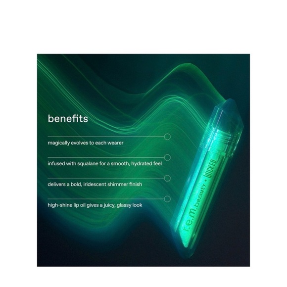 Wicked So Popular pH Adaptive Lip Oil by r.e.m. beauty NIB - LAST ONE - Picture 6 of 8